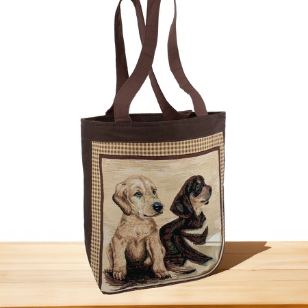 Torba z haftem szczeniaków