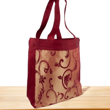 Bordowa torba na ramię